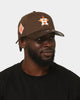 New Era Houston Astros 'Walnut Orange' 9FORTY A-Frame Snapback Brown/Orange