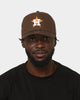New Era Houston Astros 'Walnut Orange' 9FORTY A-Frame Snapback Brown/Orange
