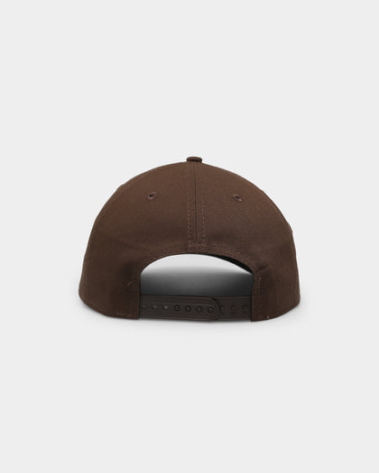 New Era Florida Marlins 'Walnut Orange' 9FORTY A-Frame Snapback Brown/Orange