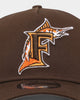 New Era Florida Marlins 'Walnut Orange' 9FORTY A-Frame Snapback Brown/Orange