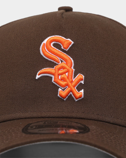 New Era Chicago White Sox 'Walnut Orange' 9FORTY A-Frame Snapback Brown/Orange