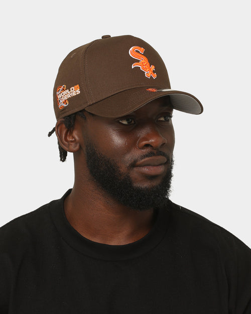 New Era Chicago White Sox 'Walnut Orange' 9FORTY A-Frame Snapback Brown/Orange