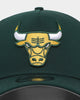 New Era Chicago Bulls 'Green And Gold' 9FORTY A-Frame Snapback Green/Gold