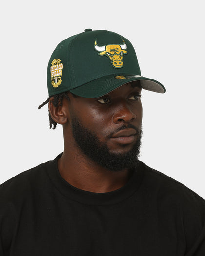 New Era Chicago Bulls 'Green And Gold' 9FORTY A-Frame Snapback Green/Gold