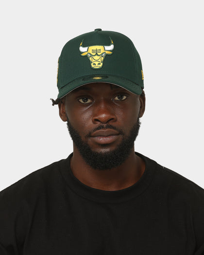 New Era Chicago Bulls 'Green And Gold' 9FORTY A-Frame Snapback Green/Gold