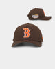 New Era Boston Red Sox 'Walnut Orange' 9FORTY A-Frame Snapback Brown/Orange