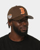 New Era Boston Red Sox 'Walnut Orange' 9FORTY A-Frame Snapback Brown/Orange
