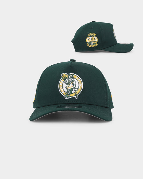 New Era Boston Celtics 'Green And Gold' 9FORTY A-Frame Snapback Green/Gold