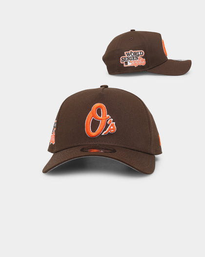 New Era Baltimore Orioles 'Walnut Orange' 9FORTY A-Frame Snapback Brown/Orange