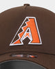 New Era Arizona Diamondbacks 'Walnut Orange' 9FORTY A-Frame Snapback Brown/Orange