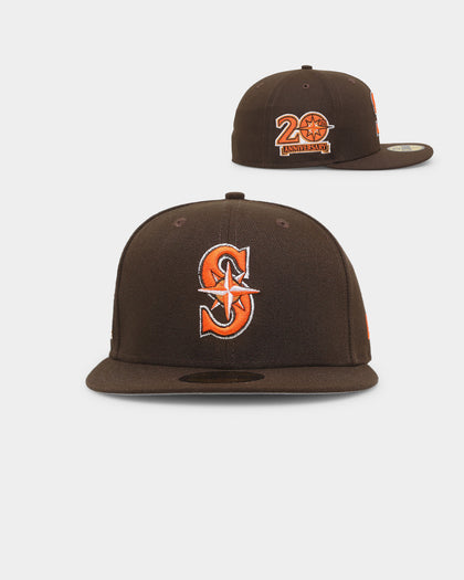 New Era Seattle Mariners 'Walnut Orange' 59FIFTY Fitted Brown/Orange