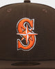 New Era Seattle Mariners 'Walnut Orange' 59FIFTY Fitted Brown/Orange