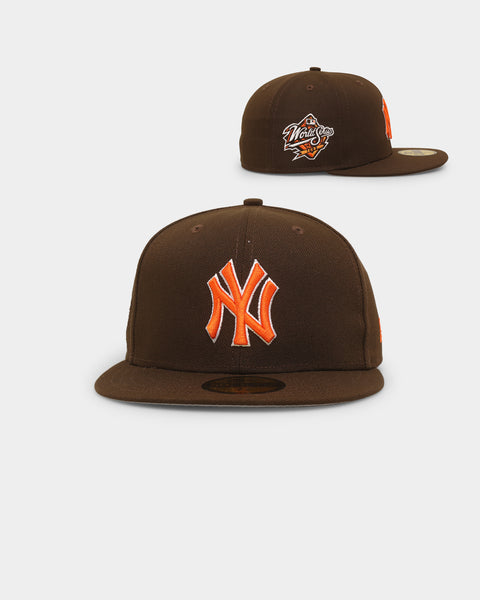 New Era New York Yankees 'Walnut Orange' 59FIFTY Fitted Brown