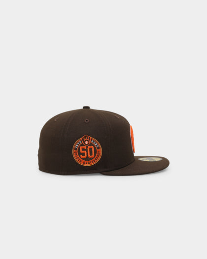 New Era Milwaukee Brewers 'Walnut Orange' 59FIFTY Fitted Brown/Orange