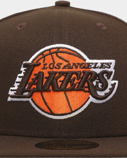 New Era Los Angeles Lakers 'Walnut Orange' 59FIFTY Fitted Brown/Orange