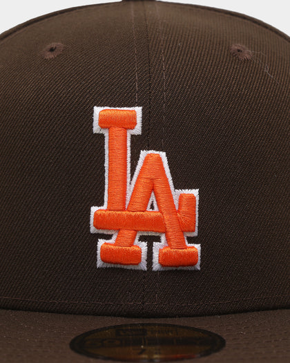 New Era Los Angeles Dodgers 'Walnut Orange' 59FIFTY Fitted Brown/Orange