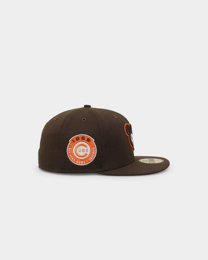 New Era Chicago Cubs 'Walnut Orange' 59FIFTY Fitted Brown/Orange