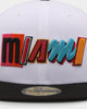New Era Miami Heat 'NBA City Edition' 59FIFTY Fitted Original Team Colours