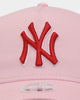 New Era Women's New York Yankees 'Strawberry Jam' 9FORTY A-Frame Strapback Pastel Pink