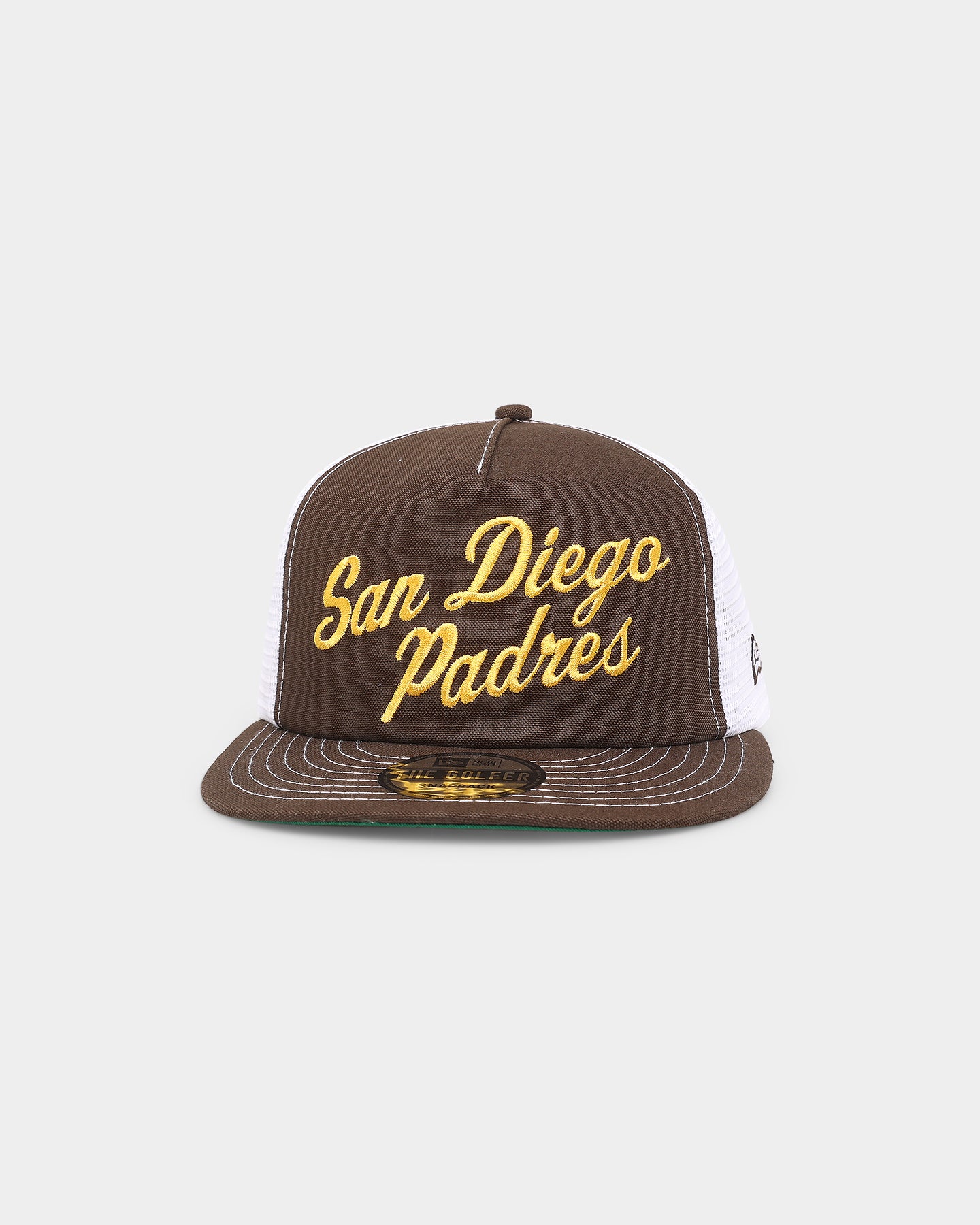 New Era San Diego Padres The Golfer Snapback Dark Brown | Culture