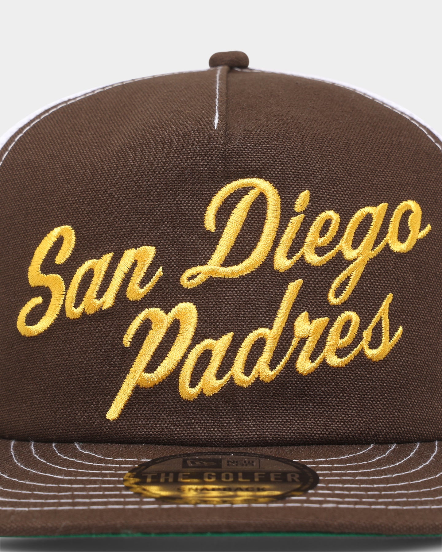 New Era San Diego Padres The Golfer Snapback Dark Brown | Culture