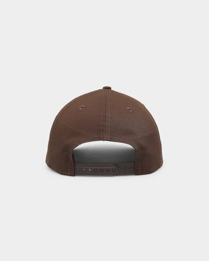 New Era Oakland Athletics 'Walnut' 9FORTY A-Frame Snapback Dark Brown