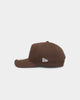 New Era New York Yankees 'Walnut' 9FORTY A-Frame Snapback Dark Brown
