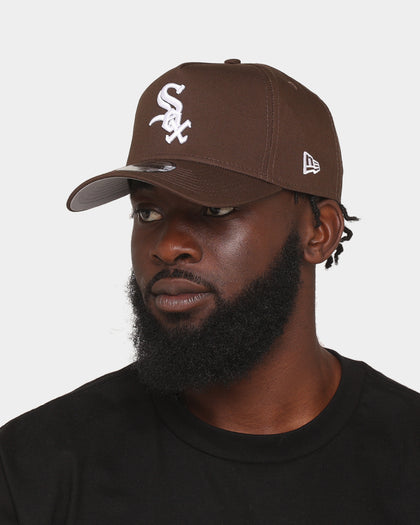New Era Chicago White Sox 'Walnut' 9FORTY A-Frame Snapback Dark Brown
