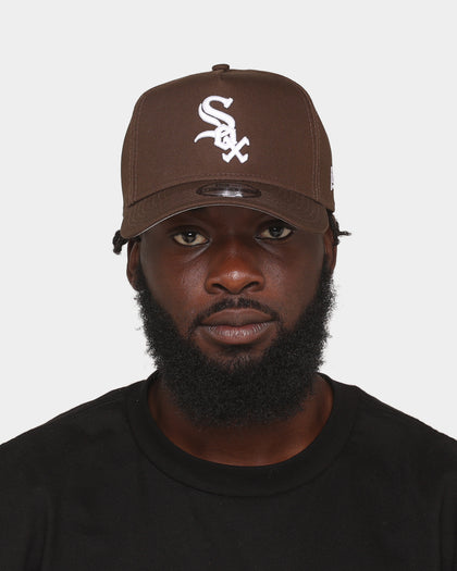 New Era Chicago White Sox 'Walnut' 9FORTY A-Frame Snapback Dark Brown