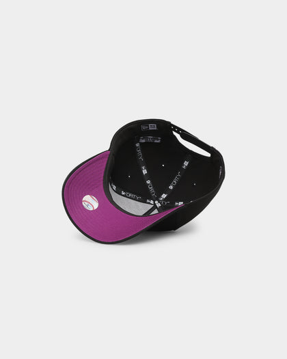 New Era Los Angeles Dodgers 'Passionfruit' 9FORTY A-Frame Snapback Black