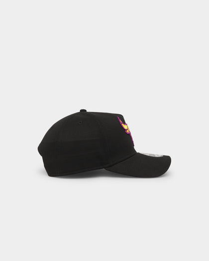 New Era Chicago Bulls 'Passionfruit' 9FORTY A-Frame Snapback Black