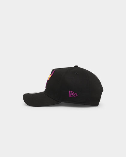 New Era Chicago Bulls 'Passionfruit' 9FORTY A-Frame Snapback Black