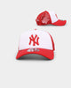 New Era New York Yankees 'Scarlet' 9FORTY A-Frame Snapback Red