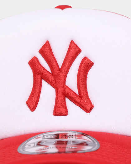 New Era New York Yankees 'Scarlet' 9FORTY A-Frame Snapback Red