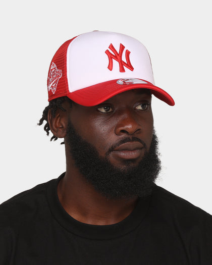 New Era New York Yankees 'Scarlet' 9FORTY A-Frame Snapback Red