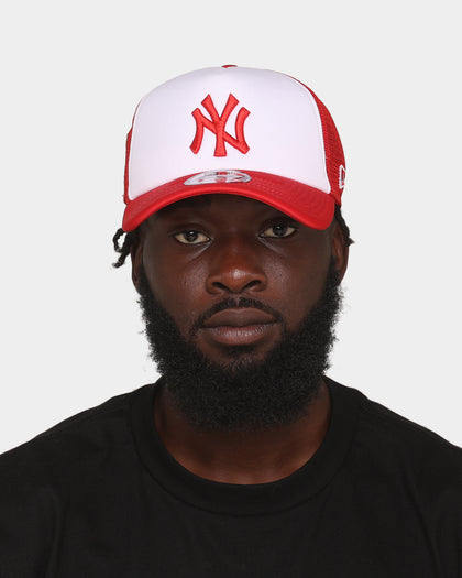 New Era New York Yankees 'Scarlet' 9FORTY A-Frame Snapback Red