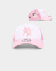 New Era New York Yankees 'Pink' 9FORTY A-Frame Pastel Snapback Pink