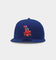 New Era Los Angeles Dodgers 'Royal Scarlet' 59FIFTY Fitted Blue