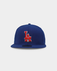 New Era Los Angeles Dodgers 'Royal Scarlet' 59FIFTY Fitted Blue