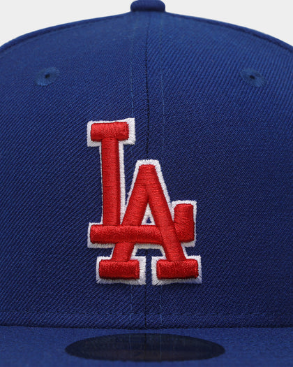 New Era Los Angeles Dodgers 'Royal Scarlet' 59FIFTY Fitted Blue
