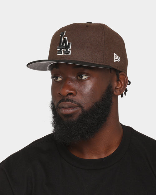 New Era Los Angeles Dodgers 'Angus' 59FIFTY Fitted Dark Brown