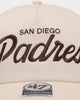 47 Brand San Diego Padres Nantasket Script '47 Captain DT Snapback Bone
