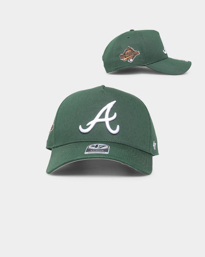 47 Brand Atlanta Braves Sure Shot MVP DT Snapback Dark Green/Red