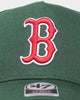 47 Brand Boston Red Sox Sure Shot MVP DT Snapback Dark Green/Red