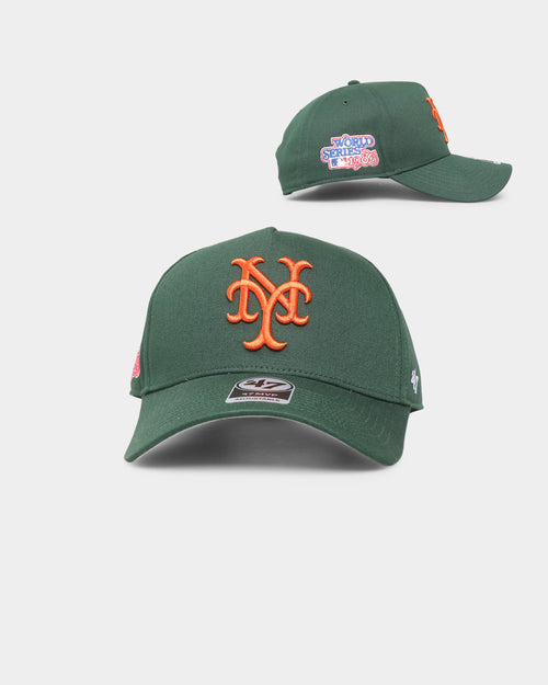 47 Brand New York Mets Sure Shot MVP DT Snapback Dark Green/Red