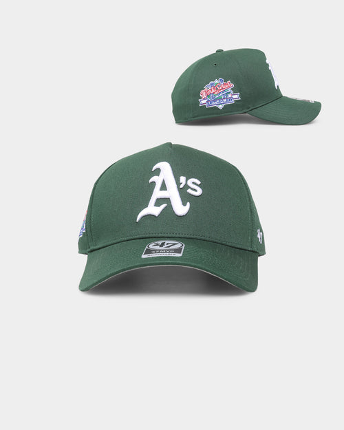 47 Brand Oakland Athletics Sure Shot MVP DT Snapback Dark Green/Red
