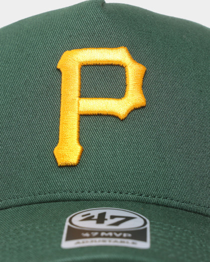 47 Brand Pittsburgh Pirates Sure Shot MVP DT Snapback Dark Green/Red