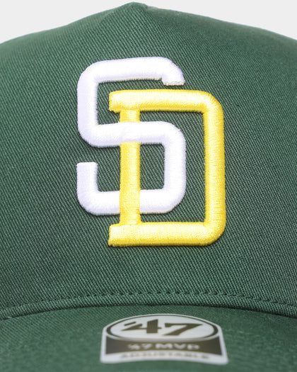 47 Brand San Diego Padres Sure Shot MVP DT Snapback Dark Green/Red