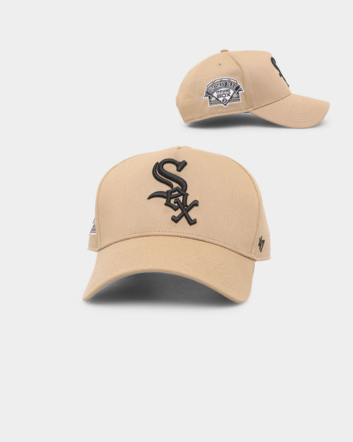 47 Brand Chicago White Sox 'Khaki Stadium' Sure Shot 47 MVP DT Snapback Khaki/Black