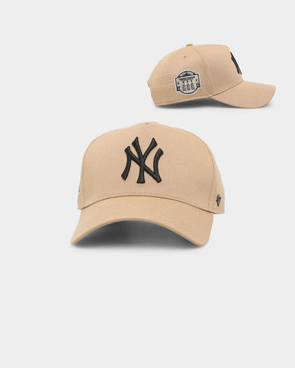 47 Brand New York Yankees 'Khaki Stadium' Sure Shot 47 MVP DT Snapback Khaki/Black